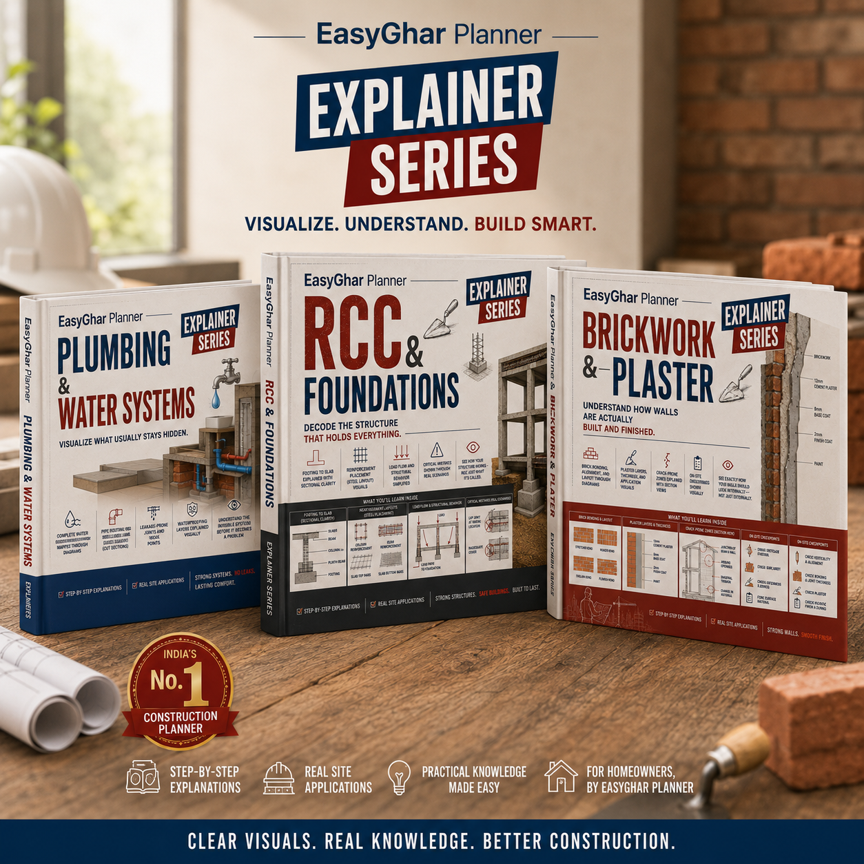 Construction Explainer 3-Books Set