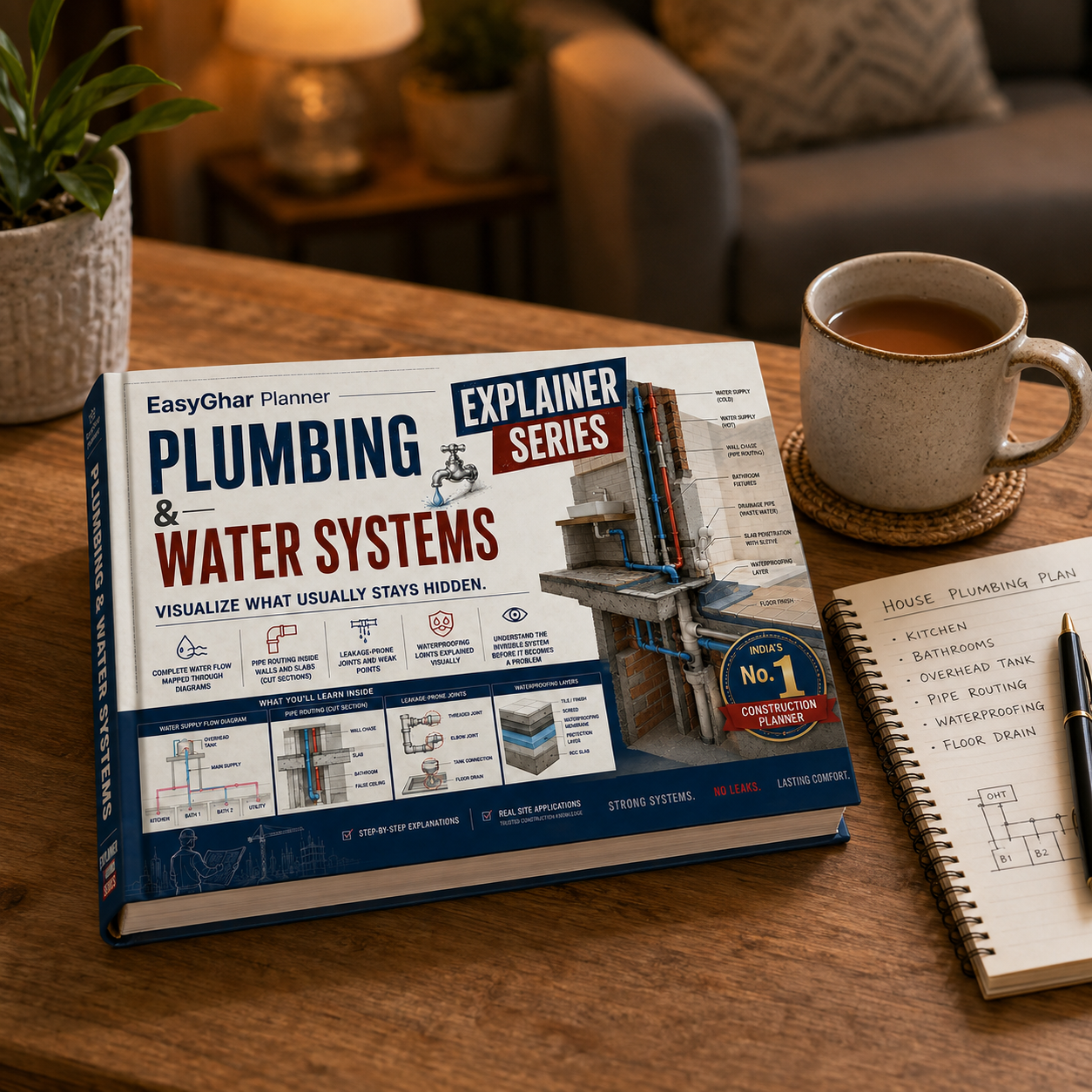 Plumbing & Water System Explained (Visual Printed Guide)