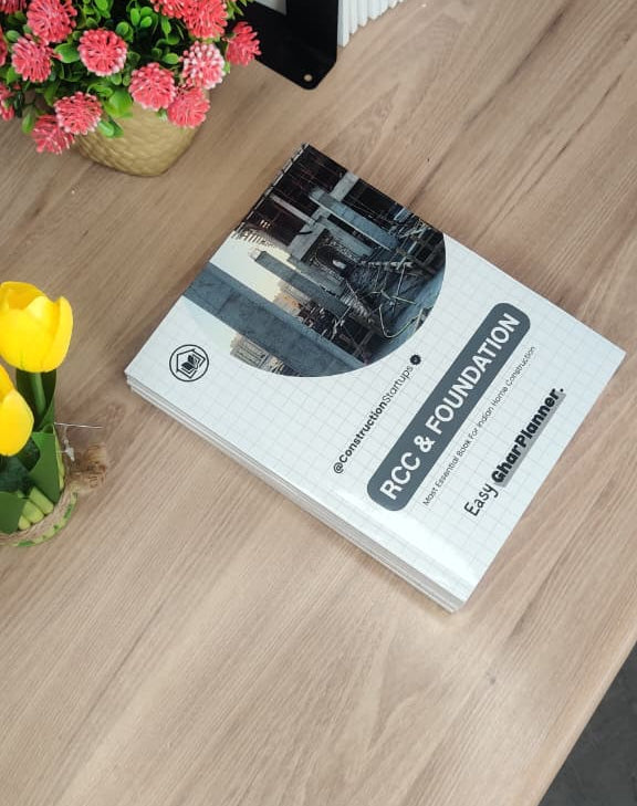 RCC & Foundation Book [ 1 Printed+ ebook ] EasyGhar Planner™ Dec 2025 Edition