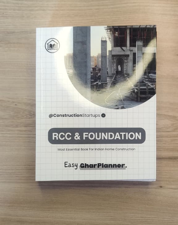 RCC & Foundation Book [ 1 Printed+ ebook ] EasyGhar Planner™ Dec 2025 Edition