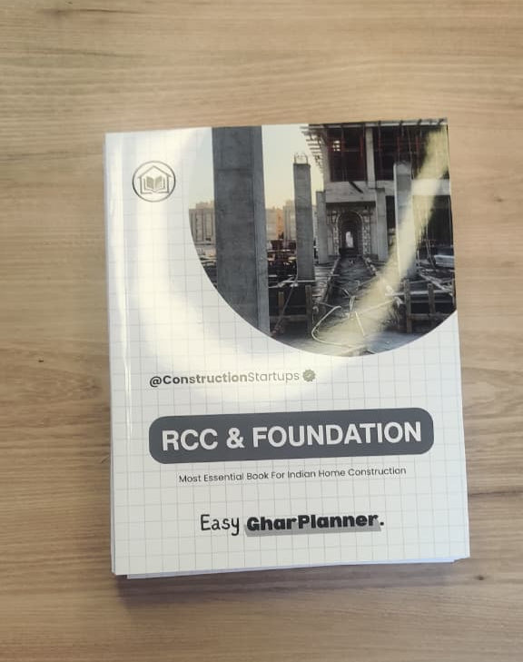 RCC & Foundation Book [ 1 Printed+ ebook ] EasyGhar Planner™ Dec 2025 Edition